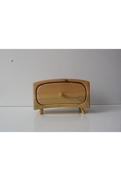 MBK AHŞAP Wooden Box - Fashionable and Practical Design