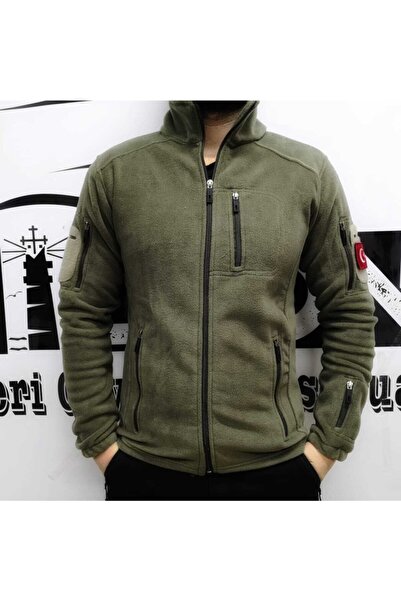 Silyon Askeri Giyim Taktik Polar Askeri Tip 5 Cepli Haki Renk