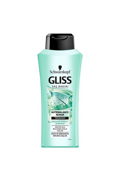 Gliss Nutribalance Repair - 360 ml Anti-Spill Shampoo