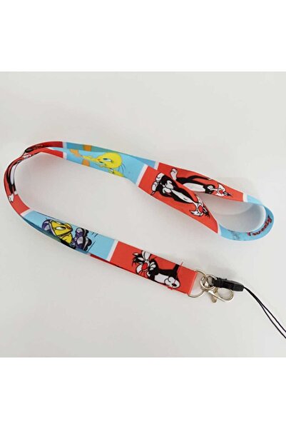 kürkçü Sylvester & Tweety cu pălărie, curea pentru gât, card de identitate