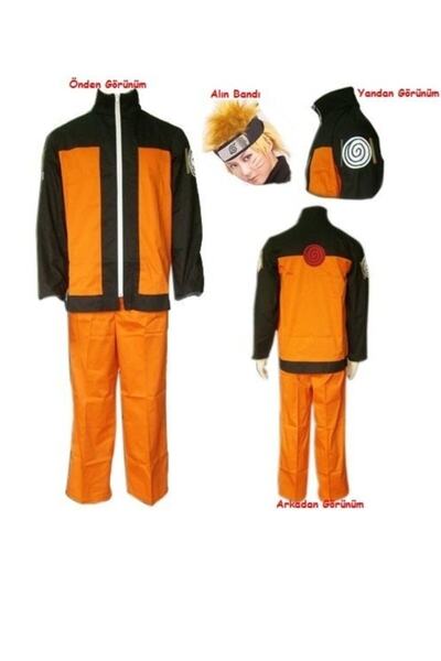 Bkmc Naruto Uzumaki Kostümü