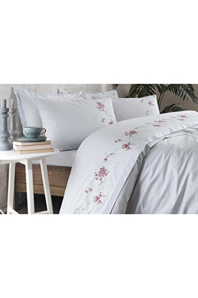 Özdilek Boutique Ivy Nakışlı Çift Kişilik Nevresim Takımı