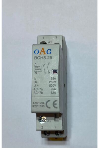Oag 25 A Sessiz Kontaktör Monofaze