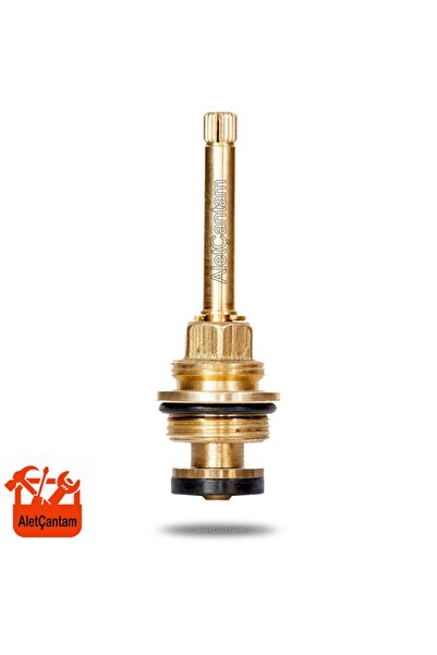 ALETÇANTAM Ankastre Salmastra Stop Valf Salmastrası Geniş Tip 3/4 Uzun 9.5cm