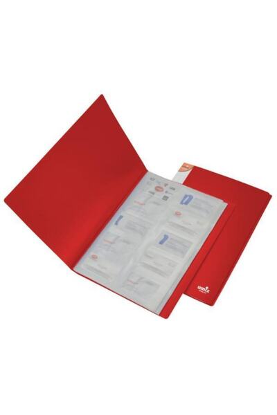 Umix Umix Business Card Album Business Card Holder 600's Red