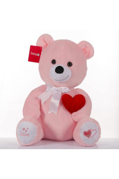 Şeker Adası Love - My Love - دمية دب 50 سم - وردي - Skradapelus83