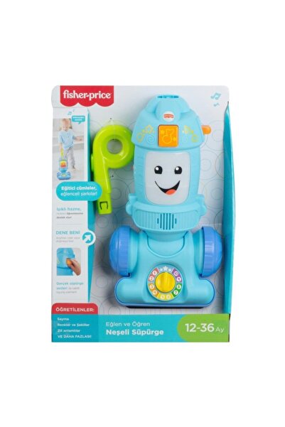 mattel Fisher Gtw19 Fisher-price® Eğlen Ve Öğren Neşeli Süpürge / Türkçe
