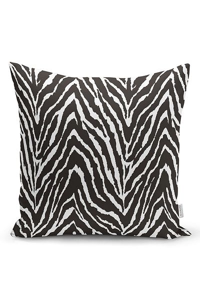 Realhomes Zebra Patterned Digital Printed Modern Pillow Cushion Cover