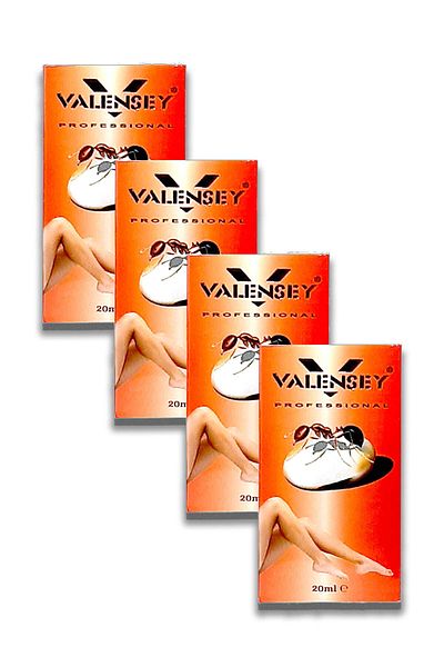 Valensey 20 ml Hair Removal Oil - 4 Pieces