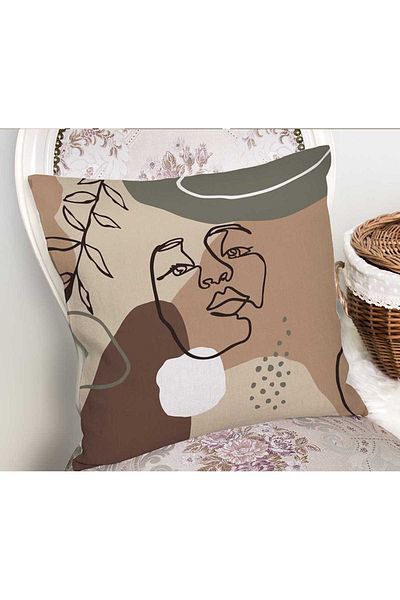 Realhomes Husă de pernă decorativă cu design special boem