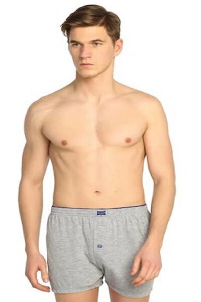 Tutku Білі бавовняні чоловічі боксери - 5 штук, різні кольори, прямий крій 0117