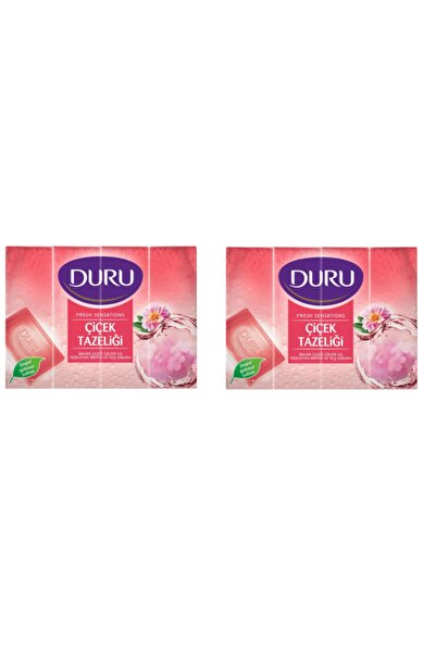 Duru صابون الاستحمام المنعش بالزهور من فريش سينسيشنز 600 جرام (عبوتان)