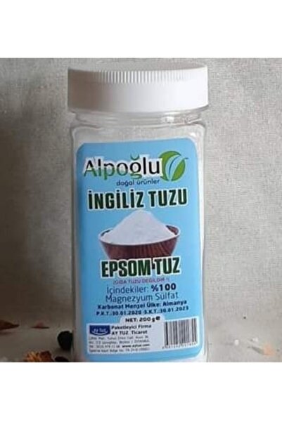 Alpoğlu Doğal Ürünler Alpoğlu Ingiliz Tuzu 200 G
