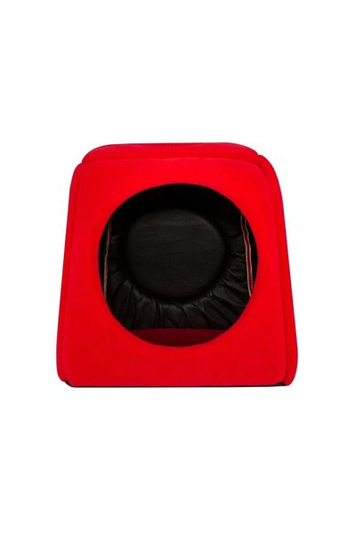 CatHouse Nerotex Red Three-Function Washable Cat Bed 40x40 cm