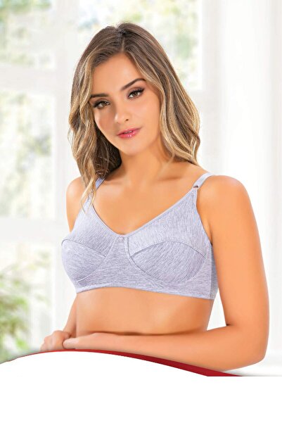 Billiza Liza 511 Pamučni džersej Jednobojni grudnjak sa poprsjim dijelom - 10...