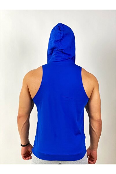 Black İstanbul Black - Champion - Tank Top Gym Hooded Hoodie Athlete