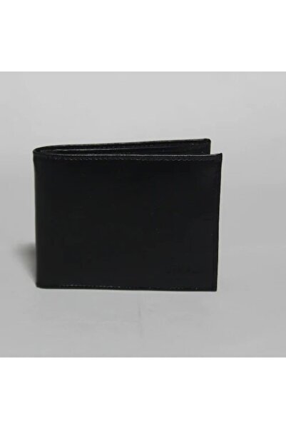 Karalı Deri Hakiki Deri Erkek Cüzdan