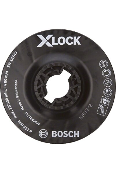 Bosch - X-lock - 115 Mm Fiber Disk Orta Sertlikte Taban