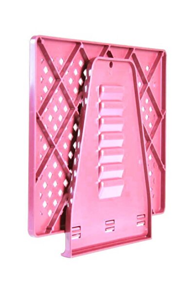 Yasir Foldable Portable Desktop Plastic Rahle - Pink Color
