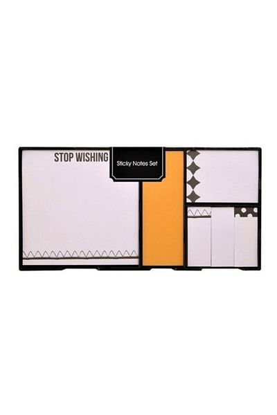 Syloon Adhesive Note Paper Set Yellow