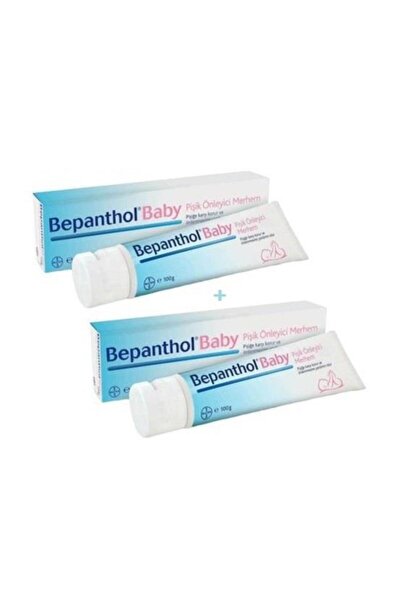 Bepanthol Baby Pişik Önleyici Bakım Kremi 100 Gr 2'li