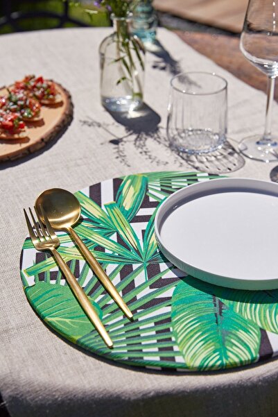 Emtory Home 6-dijelni geometrijski cvetovi patka Lan Supla Podmetač