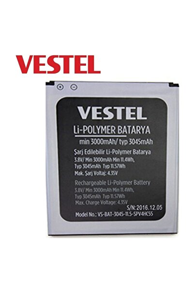 Vestel Venüs V3 5580 Batarya Pil 3000 Mah