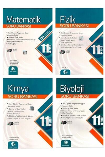 Bilgi Sarmal Yayınları Bilgi Sarmal 11. Sınıf Matematik Fizik Kimya Biyoloji ...