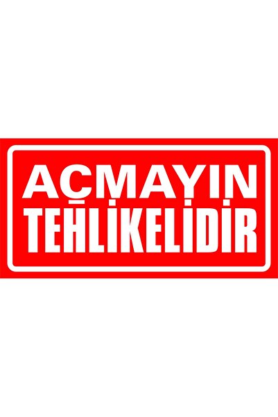 İzmir Serigrafi Satışımız Toptan Ve Perakendedir Galvaniz Uyarı Levhası 17 X ...