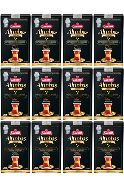 Çaykur Altınbaş Çay 500 gr 12 Adet