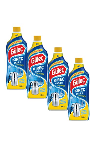 GÜLEÇ Kireç Çözücü 1000 Gr X4 Adet