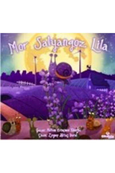 Mor Salyangoz Lila Sert Kapak