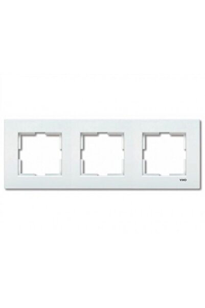 VİKO Karre Τριπλό Πλαίσιο Λευκό - 2 Τεμάχια