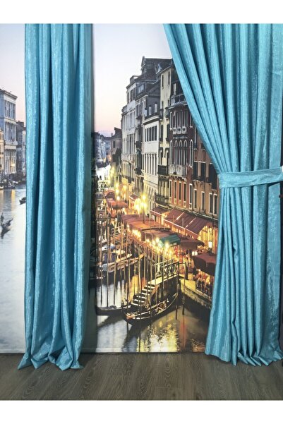 rendecioğlutekstil Fon Perde Ağaç Kabuğu Görünümlü Parlak Gramajlı Jakar Fonl...