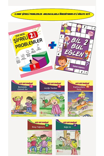 Ata Yayıncılık 2. Sınıf Şifreli Problemlerı+bil Bul Eğlen+2.sınıfların Zevkle...