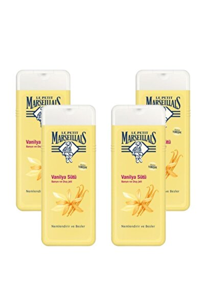 Le Petit Marseillais Vanilya Sütü Duş Jeli 400 ml X 4 Adet