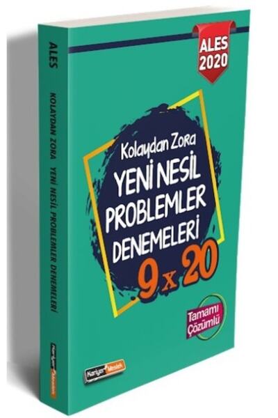 Kariyer Meslek Yayıncılık 2020 Ales Kolaydan Zora 9x20 Yeni Nesil Çözümlü Pro...