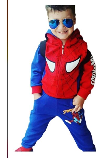Özel1Gün Çocuk Örümcek Adam Takım