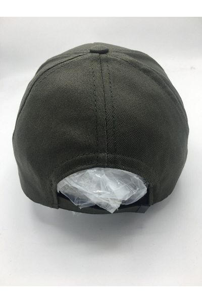GONCA ŞAPKA Unisex Khaki Ny Embroidered Adjustable Hat