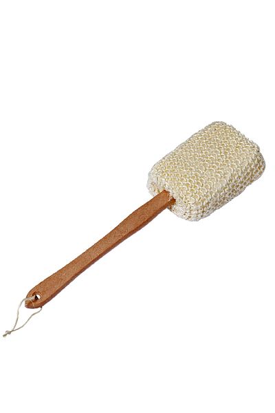 N.Y Beauty Natural Bath Loofah Wooden Handle Scrub Sisal