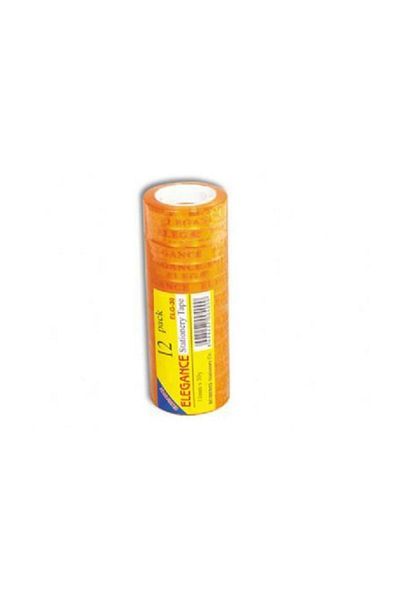Rubenis Elegance 11 Mm X 30 M Yellow Tape 12 Pack