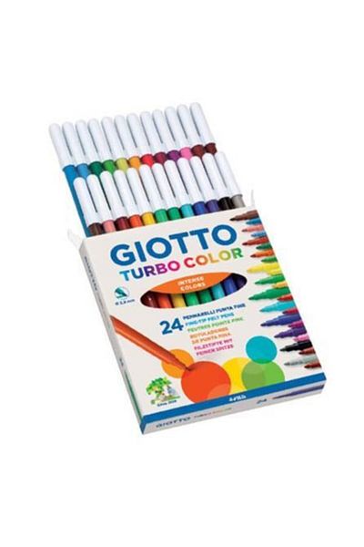 Giotto Set of 24 Turbo Color Felt Pens