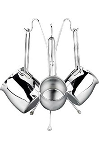 KORKMAZ A1217 Tombik Cezve Seti - Cezve Takımı