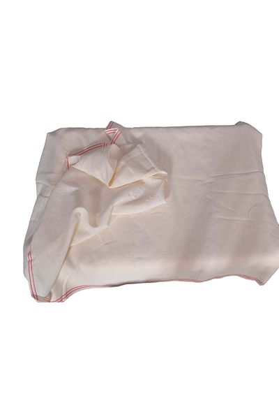 Harbiye İpekçilik Hand-Woven Embroidery Linen Fabric Km0013