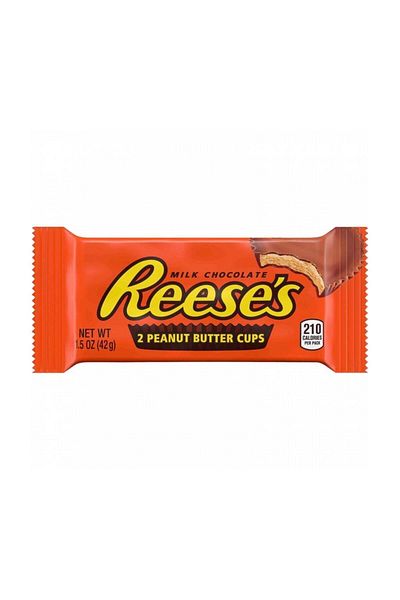 Reeses Reese's Milk Chocolate - 2 Peanut Butter Cups, 42 G-America Origin
