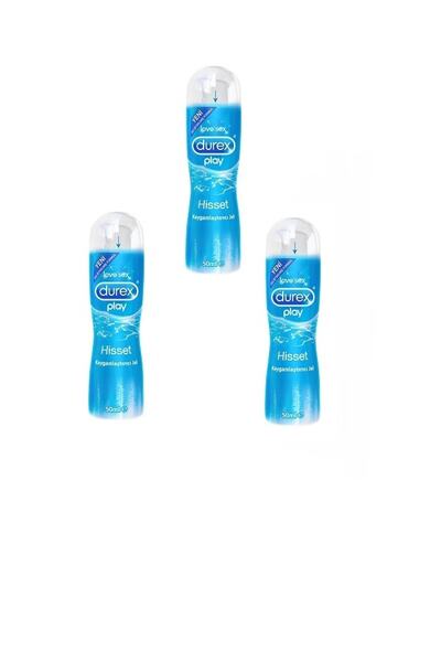 Durex Play Hisset 50 ml x 3 Kayganlaştırıcı Jel