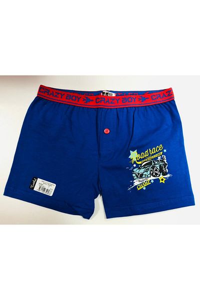 Tutku Boy's Elastane Printed Boxers