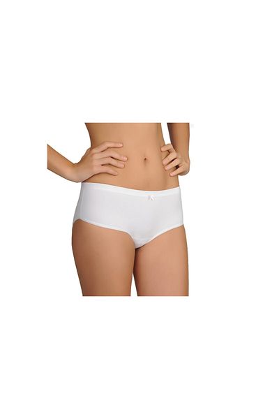 CARETEX White m Rose Light Absorbent - Antiallergic, Washable and Liquid-Proof Women's Panties