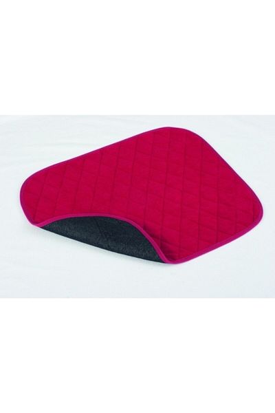 CARETEX Abso Washable, absorbent, liquid-proof Wheelchair Pad Claret Red 040x050