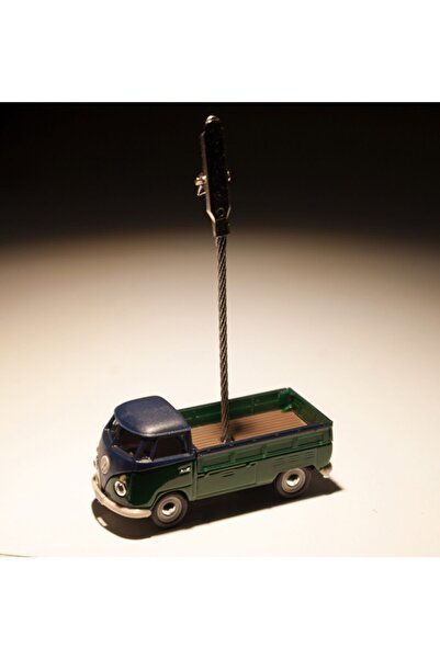 Cararama Diecast Model Paper Memo Card and Business Card Holder with Trolley,...